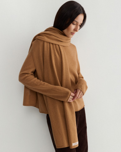 Шарф QOYA OVERLY TAN BLEND