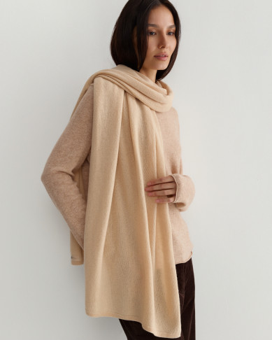 Шарф QOYA LIGHT APRICOT BLEND
