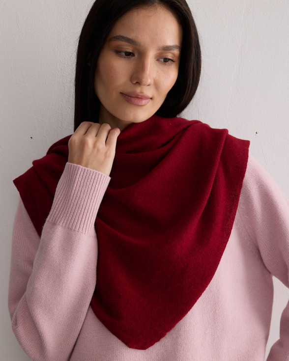 Косынка-бактус ASIRI MAROON BLEND