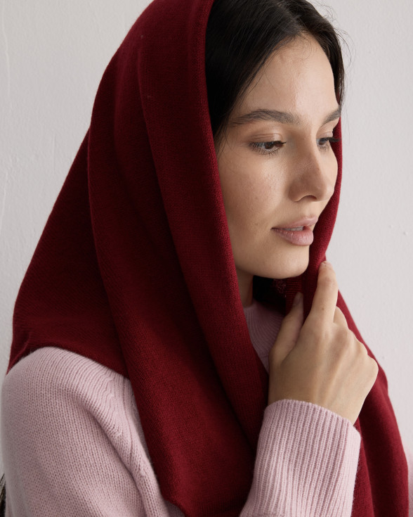 Косынка-бактус ASIRI MAROON BLEND