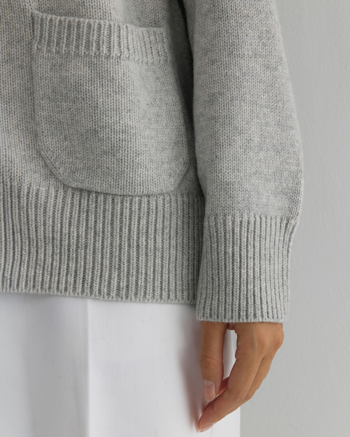 Кардиган Укороченный HAYLLI SILVER GREY BLEND 
