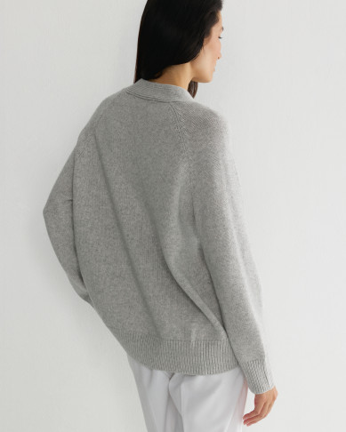 Кардиган Укороченный HAYLLI SILVER GREY BLEND 