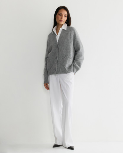 Кардиган Укороченный HAYLLI KARELIA GREY BASE