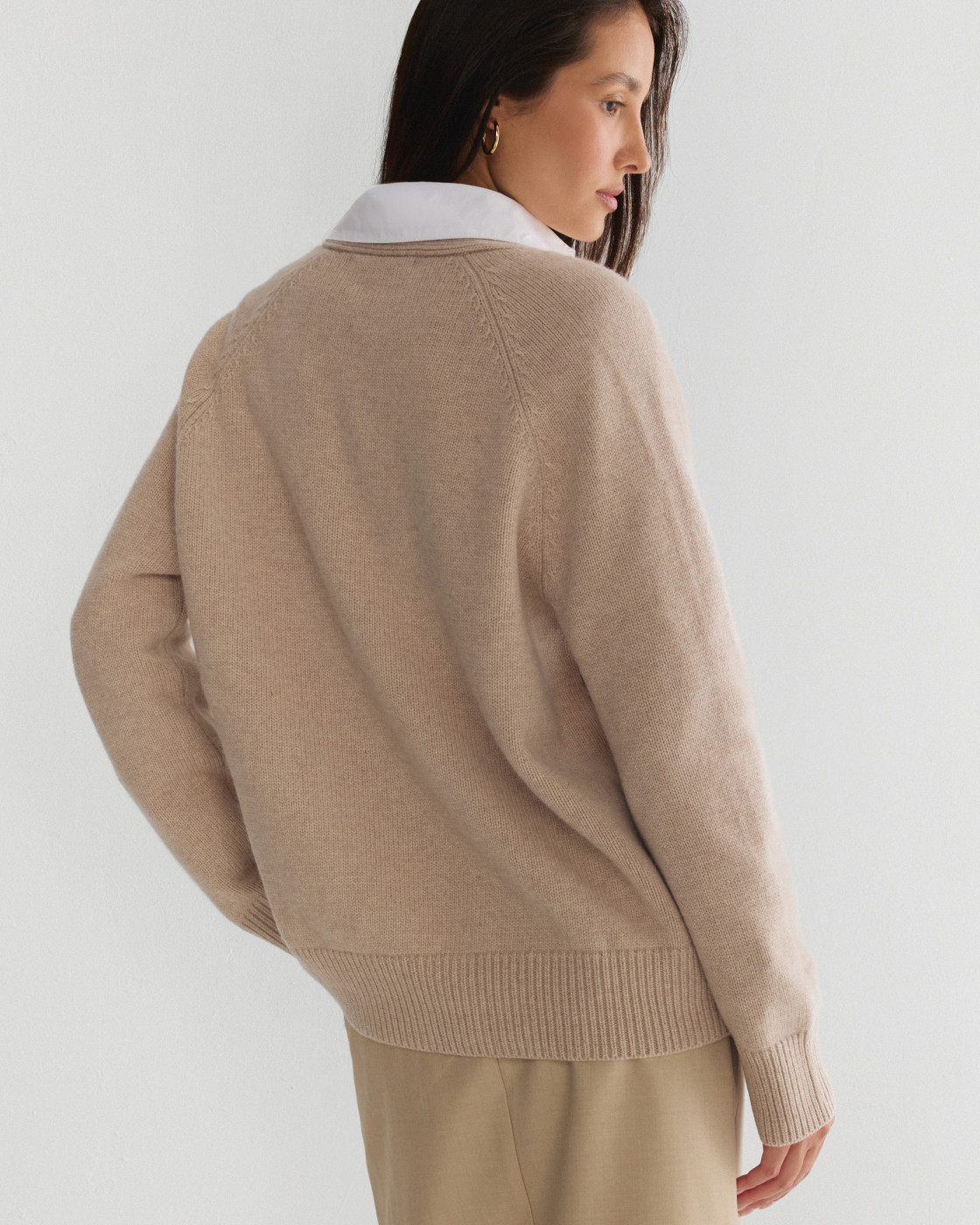 Кардиган Укороченный HAYLLI DESERT BEIGE BASE 