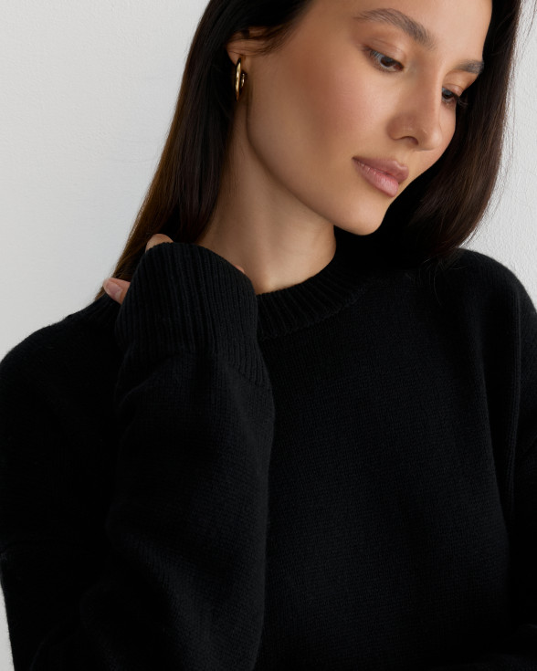 Джемпер ILLARI VELVET BLACK BLEND