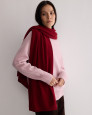 Шарф QOYA MAROON BLEND
