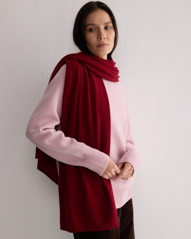 Шарф QOYA MAROON BLEND