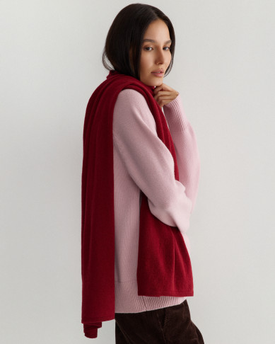 Шарф QOYA MAROON BLEND
